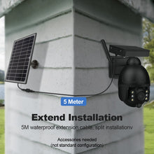 Load image into Gallery viewer, 11%off Solar battery powered Camera Wifi Version PTZ 4X 1080P Outdoor Security Wireless Monitor Waterproof CCTV Smart Home Surveillance