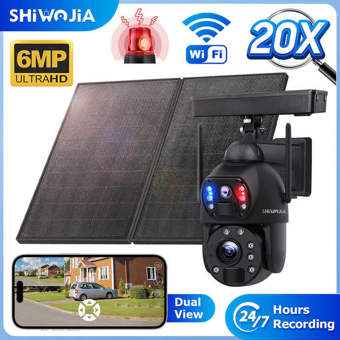Solar Video  Camera Pro 2.0 699: 6M The Ultimate Smart Home Surveillance Solution