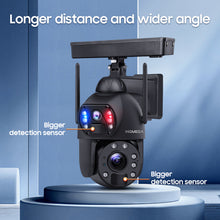Load image into Gallery viewer, INGMEGA 20X Zoom 4G SIM / WIFI Cellular Security Camera Dual-Lens,6MP Solar Camera Wireless Outdoor,Siren Alarm,Color Night Vision,Dual Screen,Built in 12000mAh Battery
