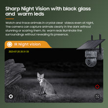 Load image into Gallery viewer, INGMEGA 3MP Solar Cameras 4G SIM / WIFI Wireless Outdoor 360° View Animal Monitoring Camouflage Color 12X Zoom Solar Battery PTZ Camera
