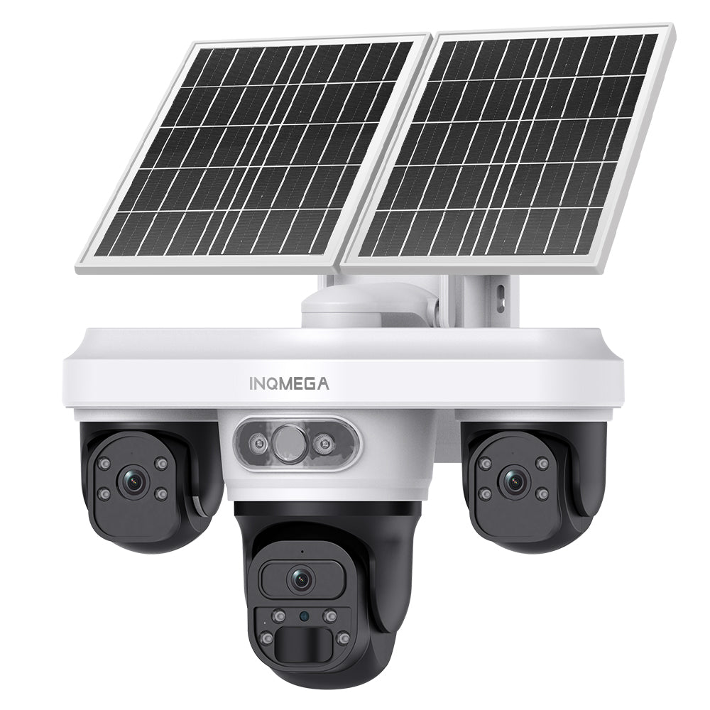 INQMEGA AOV 9MP Solar Camera 4G SIM Thress Screen WIFI Wireless Outdoo