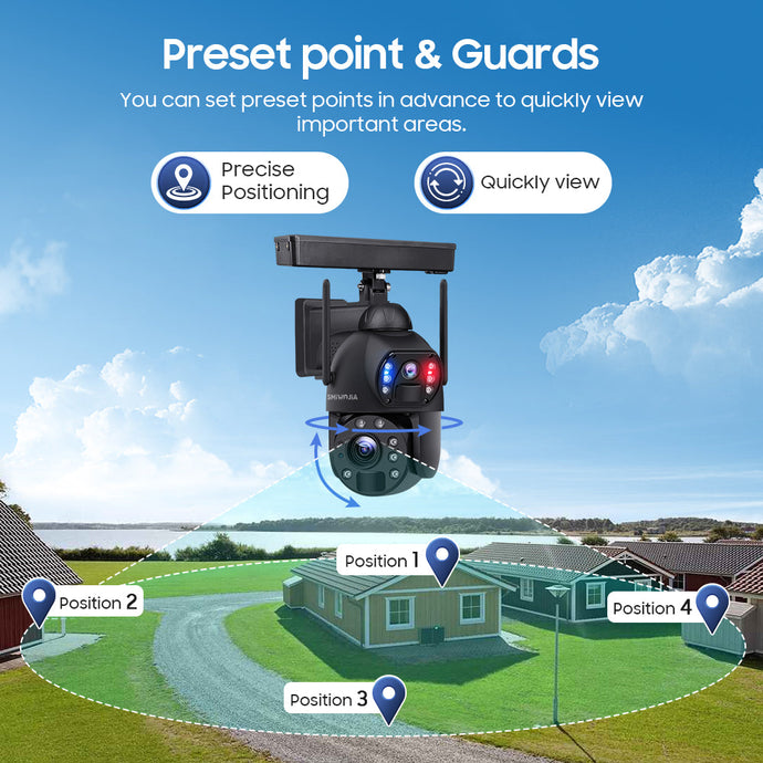 Solar Video  Camera Pro 2.0 699: 6M The Ultimate Smart Home Surveillance Solution