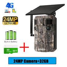 Load image into Gallery viewer, INQMEGA 24MP Hunting Camera LI Battery Outdoor 950nm Night Vision Dual-Lens Hunting Camera App Control Live Ucon APP for Forest