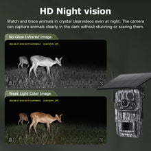 Load image into Gallery viewer, INQMEGA4G 2K 5MP PIR Motion Activated  Trigger Time Night Vision IP66 Hunting Trail Wildlife Battery Solar Camera Forest