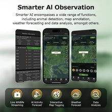 Load image into Gallery viewer, INQMEGA 24MP Hunting Camera LI Battery Outdoor 950nm Night Vision Dual-Lens Hunting Camera App Control Live Ucon APP for Forest