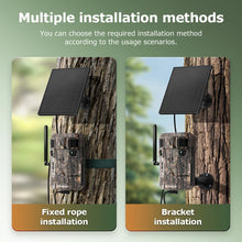 Load image into Gallery viewer, INQMEGA 24MP Hunting Camera LI Battery Outdoor 950nm Night Vision Dual-Lens Hunting Camera App Control Live Ucon APP for Forest