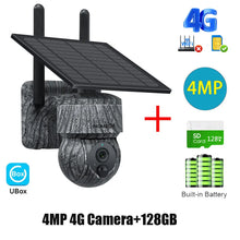 Load image into Gallery viewer, INQMEGA 5MP 4MP WIFI Wireless PTZ Solar Camera 4G SIM With Solar Panel Two Way Audio Security Protection CCTV Camera Battery Cam