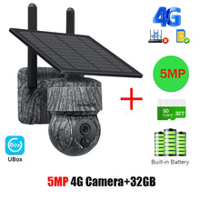 Load image into Gallery viewer, INQMEGA 5MP 4MP WIFI Wireless PTZ Solar Camera 4G SIM With Solar Panel Two Way Audio Security Protection CCTV Camera Battery Cam