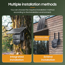 Load image into Gallery viewer, INQMEGA 8MP 4G SIM Card / WIFI Solar Camera Outdoor Security Protection CCTV Recording Humanoid Dection in Forest / Farm
