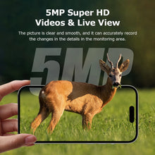 Load image into Gallery viewer, Hunting Trail Camera 5MP Night Vision Wildlife Camera With Motion Activated Outdoor Trail Cam Trigger Wildlife Scouting in Fores