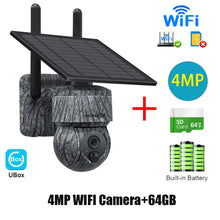 Load image into Gallery viewer, INQMEGA 5MP 4G / WIFI Solar Wireless Security Camera Outdoor Solar Monitor Camera Night Vision Color Camera PIR Detection Cam