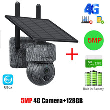 Load image into Gallery viewer, INQMEGA 5MP 4MP WIFI Wireless PTZ Solar Camera 4G SIM With Solar Panel Two Way Audio Security Protection CCTV Camera Battery Cam