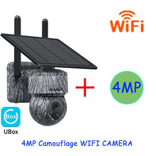 Load image into Gallery viewer, INQMEGA 5MP 4MP WIFI Wireless PTZ Solar Camera 4G SIM With Solar Panel Two Way Audio Security Protection CCTV Camera Battery Cam