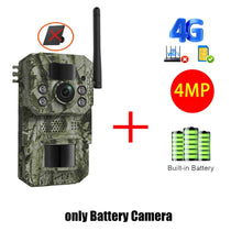 Load image into Gallery viewer, INQMEGA4G 2K 5MP PIR Motion Activated  Trigger Time Night Vision IP66 Hunting Trail Wildlife Battery Solar Camera Forest